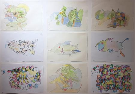 Ustvarjanje z zaprtimi očmi - Fraktali 1